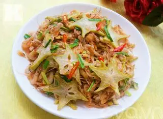 Hình ảnh Tép đồng xào khế