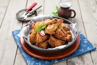 Hình ảnh Gà rán sốt gia vị ngọt