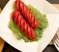 Hình ảnh Xúc Xích Chiên (1 Cây)