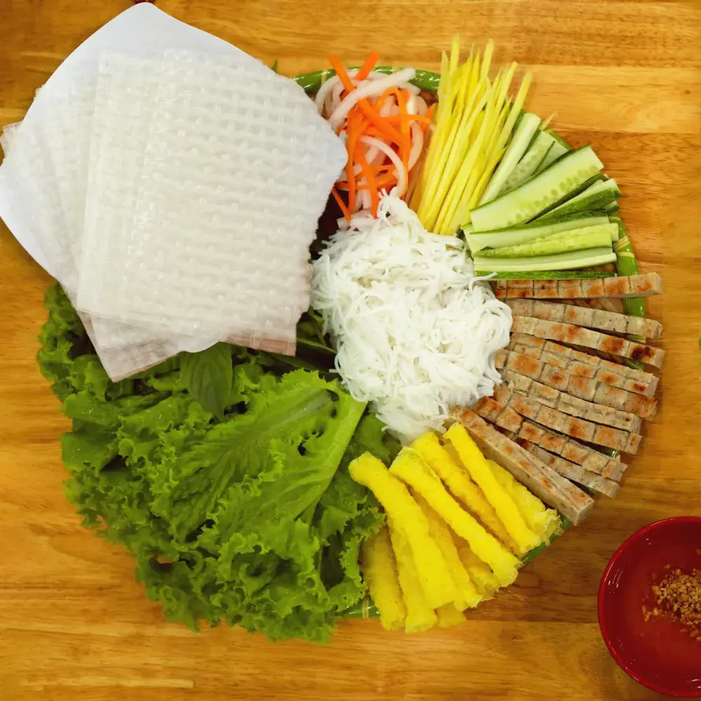 Hình ảnh Nem phên nướng phần