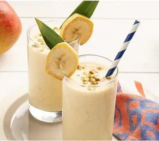 Hình ảnh Sinh tố chuối caramel