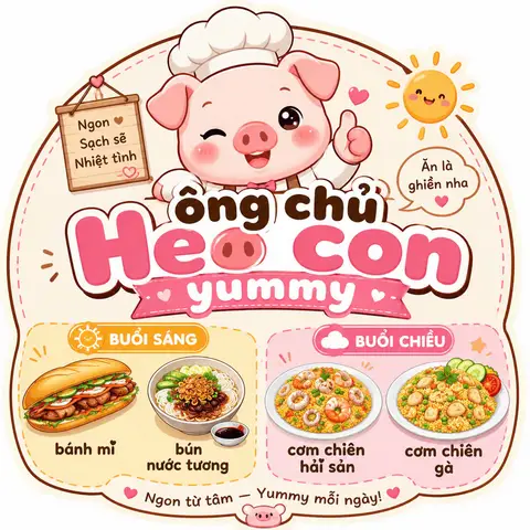 Hình ảnh Ông Chủ Heo Con Yummy - Lò Siêu