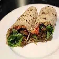 Hình ảnh Bánh mì kebab cuộn - thịt thêm