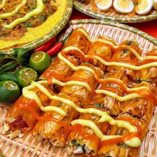 Hình ảnh Bánh tráng cuốn bơ