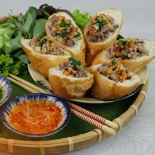 Hình ảnh Bánh mì hấp bì - lớn