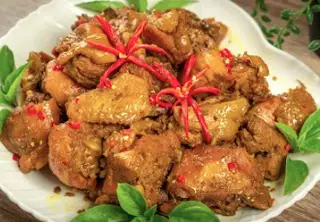 Hình ảnh Cơm gà kho sả