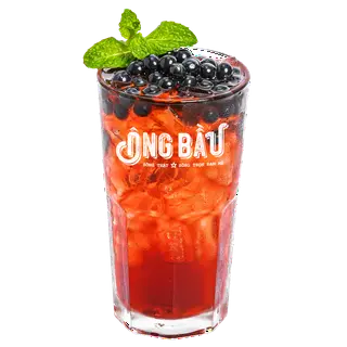 Hình ảnh Trà việt quất hạt boba