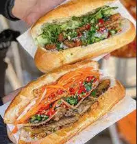 Hình ảnh Bánh mì xíu mại thịt rim