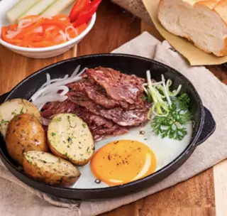 Hình ảnh Bò trứng pate