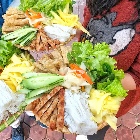 Hình ảnh Nem Nướng Nha Trang + Trà Sâm Dứa