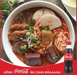 Hình ảnh Combo bún bò đăc biệt kèm nước ngọt