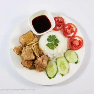 Hình ảnh Cơm vịt kho gừng