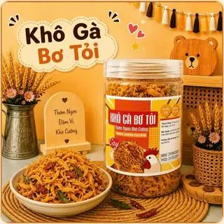 Hình ảnh Khô gà bơ tỏi