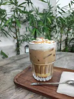 Hình ảnh Cà phê caramel muối biển