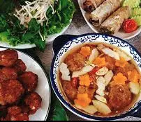 Hình ảnh Bún chả thịt miếng