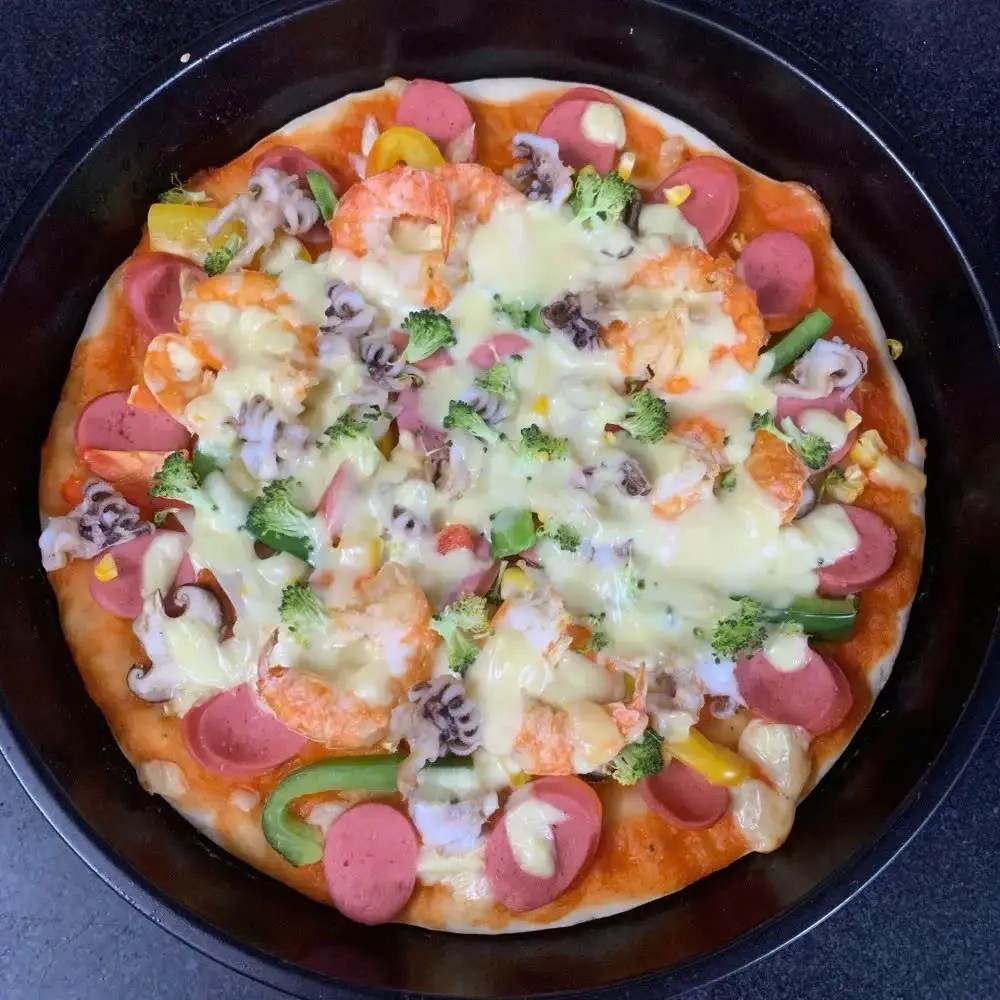 Hình ảnh Pizza thập cẩm