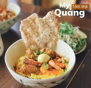 Hình ảnh Mì Quảng tôm thịt