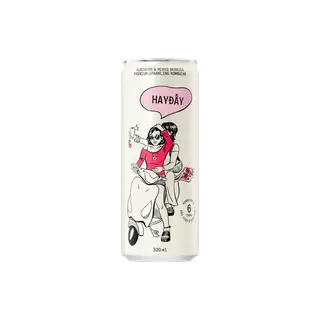 Hình ảnh Kombucha Có Gaz Vị Hoa Atiso Đỏ 320ml_14GK21_LE