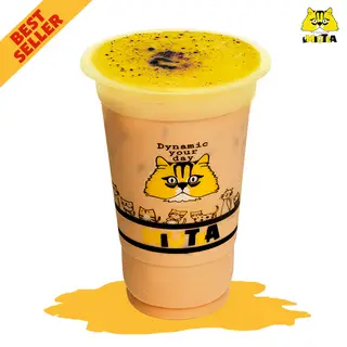 Hình ảnh Trà sữa kem trứng nướng Miutea - size L