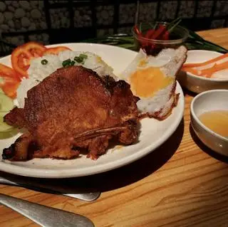 Hình ảnh Sườn + trứng