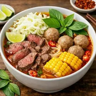 Hình ảnh Mì Thái tomyum bò - tô lớn