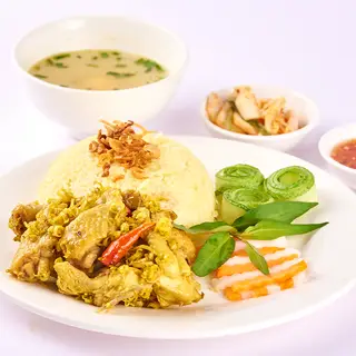 Hình ảnh Cơm gà kho sả