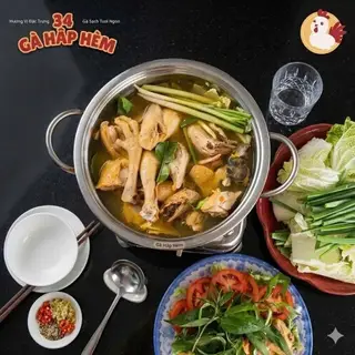 Hình ảnh Lẩu gà hấp hèm 3-4 người