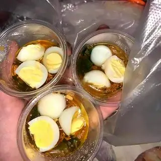 Hình ảnh Bánh tráng chấm mỡ hành