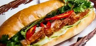 Hình ảnh Bánh mì heo quay
