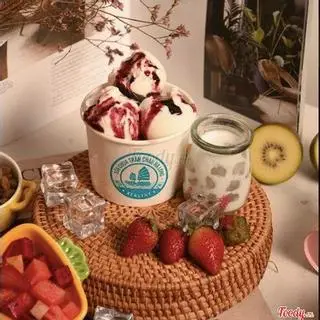 Hình ảnh Sữa Chua Việt Quất