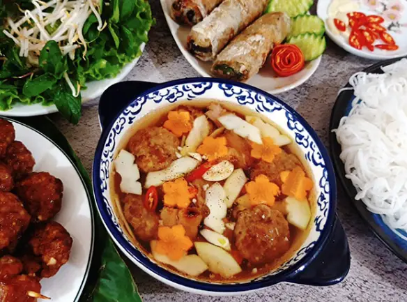 Hình ảnh Bún chả Hà Nội tô Đặc Biệt