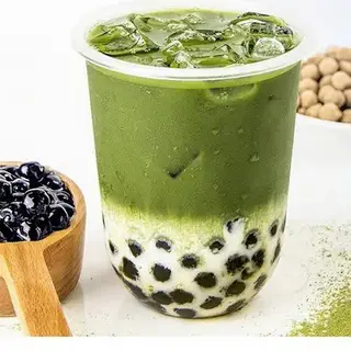 Hình ảnh Matcha latte trân châu