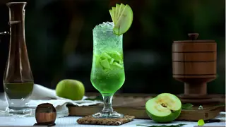 Hình ảnh Trà táo xanh