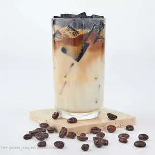 Hình ảnh Sữa tươi cà phê sương sáo
