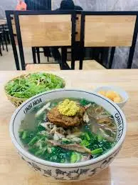 Hình ảnh Bún cá rô đồng nướng đặc biệt