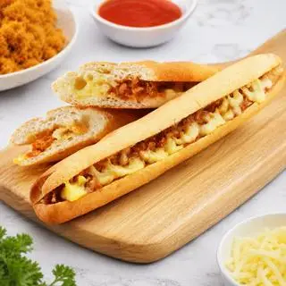 Hình ảnh Bánh mì que gà xé phô mai