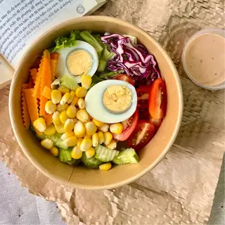 Hình ảnh Salad Chay Có Trứng Eat Clean