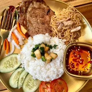 Hình ảnh Cơm sườn bì