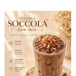Hình ảnh Sữa chua sô-cô-la kem mịn