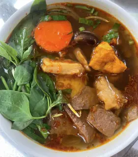 Hình ảnh Hủ tiếu bò kho chay