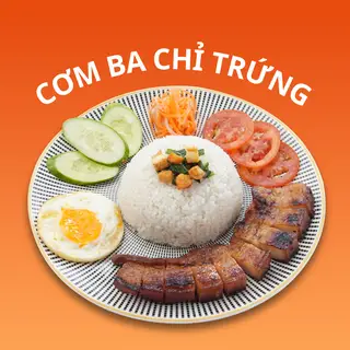 Hình ảnh Cơm tấm ba chỉ trứng ốp