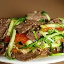 Hình ảnh Trâu xào măng tây
