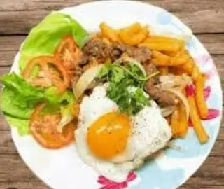 Hình ảnh Nui xào bò trứng