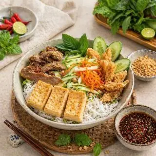Hình ảnh Bún Nước Tương Truyền Thống