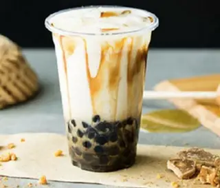 Hình ảnh Sữa tươi trân châu đường đen