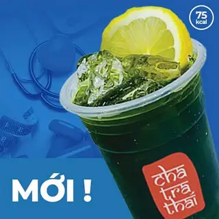 Hình ảnh Ít calo - trà chanh xanh - low calorie Thai green lemon tea