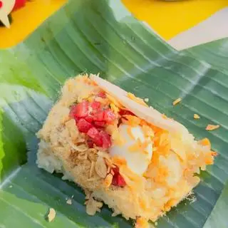Hình ảnh Xôi mặn truyền thống mini gói lá chuối