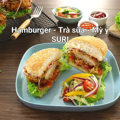 Hình ảnh Hamburger & Trà sữa - Linh Trung