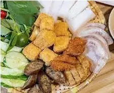 Hình ảnh Bún đậu dồi sụn - nem