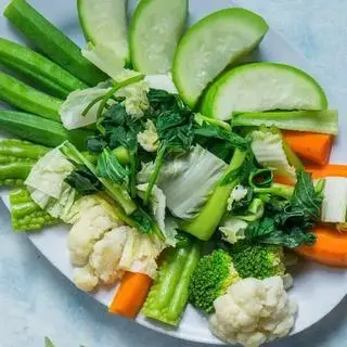 Hình ảnh Rau luộc thập cẩm